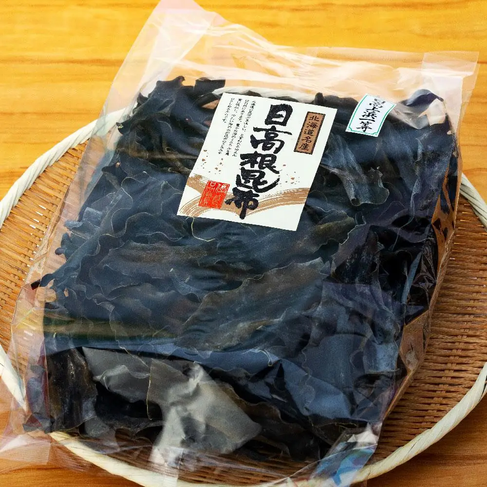【北海道様似町よりお届け】日高根昆布1等検800g【大袋入り】日高昆布