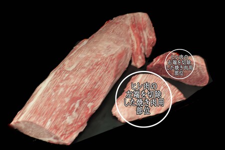 【訳あり】佐賀牛ヒレ焼き肉用600g (H065139)