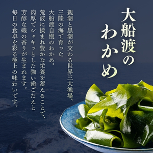 塩蔵わかめ 600g (100g×6袋)  ギフト 贈答 小分け みそ汁 スープ 酢の物 わかめ ワカメ 若芽 湯通しわかめ 海藻 海産物 三陸 国産 岩手県 国産 味噌汁 ごはん 夕飯 おかず サラダ お刺身 刺し身 刺身 大船渡 三陸 岩手県 国産