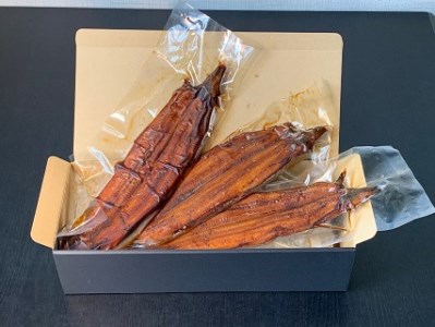 三河一色産うなぎ煮炙り焼き3尾(約180g/尾)・K206-24