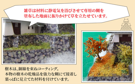 天空の城 越前大野城 ジオラマ 秋バージョン(2025ver.) [A-045002]