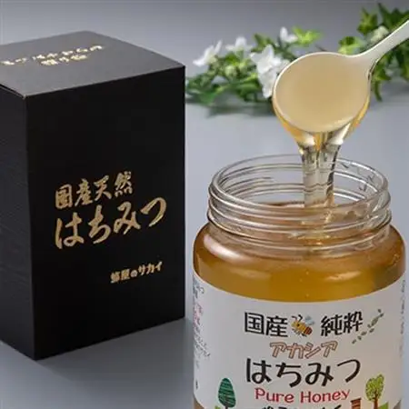 国産極上アカシア蜂蜜　1kg入【化粧箱入】_調味料 はちみつ  ハチミツ 蜂蜜_【1135695】