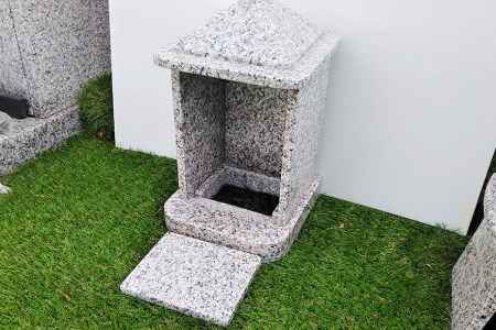 お庭で供養、ペットのお墓『ハートボックスSS』