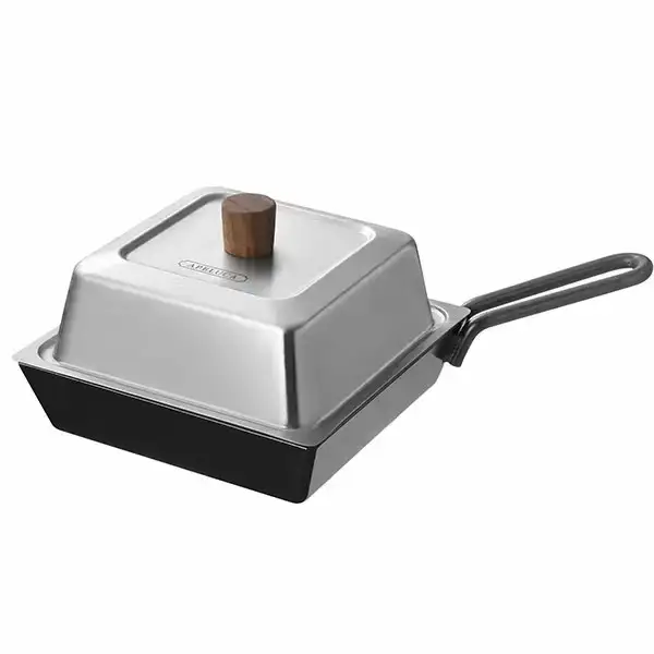 [APELUCA] コンパクトディープパン IH対応 キャンプ アウトドア用品