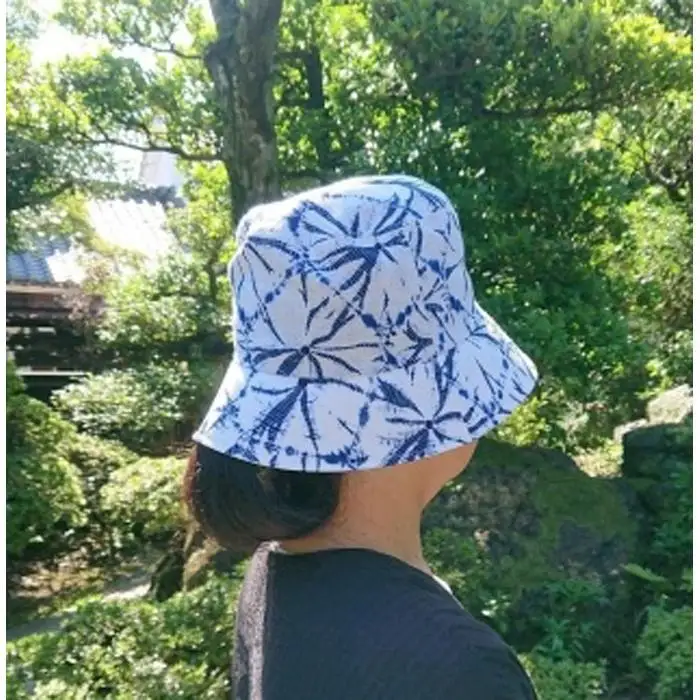 手蜘蛛絞り　クロッシェ帽子（レディース）