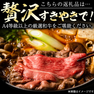 高千穂牛 すき焼きセット(ロース・モモ各250g)【MT011】【JAみやざき 高千穂牛ミートセンター】