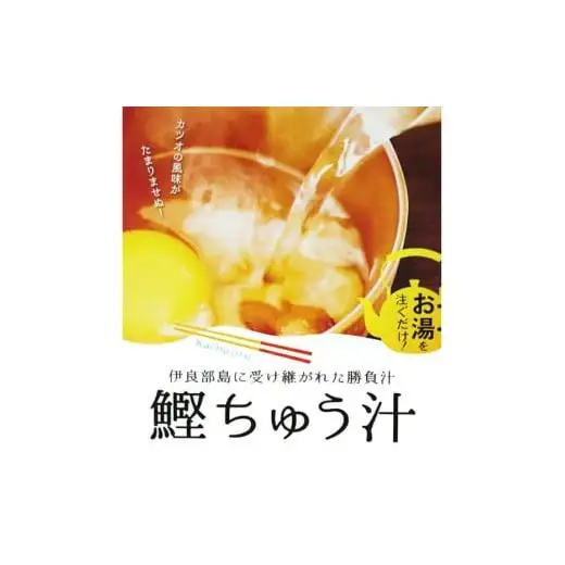 AD111＜浜口水産＞ 勝負汁（1食タイプの鰹ちゅう汁）10食分｜鰹 カツオ 宮古味噌 出汁 沖縄県 宮古島市 伊良部島 人気 おすすめ 味噌 送料無料