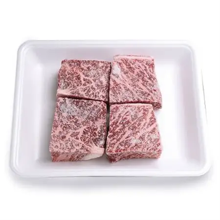 北海道長沼町産 馬追和牛 ももステーキ 400g(4枚入)_肉 ステーキ 牛肉 ビーフステーキ  肉 和牛 牛肉   肉  牛肉 _【配送不可地域：離島】【1251561】