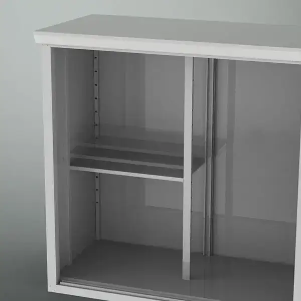 ファミリー物置 ダシーレ 1215（チタングレー） 倉庫 組立式 便利 [グリーンライフ]