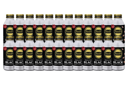 ＴＵＬＬＹ’ＳＣＯＦＦＥＥ（タリーズコーヒー）ＢＡＲＩＳＴＡ’ＳＢＬＡＣＫ（バリスタズブラック）【ホット＆コールド兼用】390ml×24缶【2ケース】
