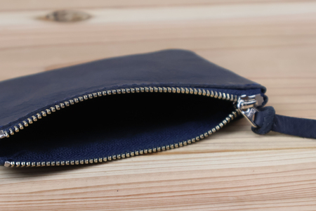 ポーチ ネイビー [アトリエSASSA 富山県 朝日町 34310045]