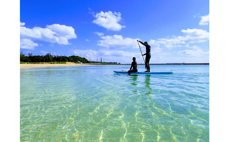 【ハレタオーシャンサポート】初めてのSUPにチャレンジ【SUP体験コース】2名様