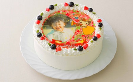 写真ケーキ7号サイズ 引換券 チケット 