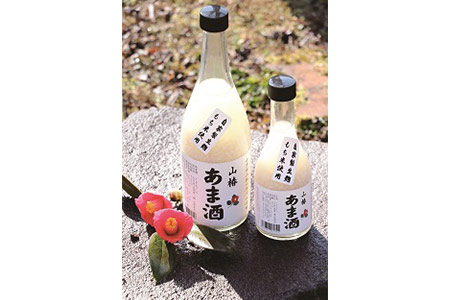 山国産 山椿のあま酒（もち）6本入り（500ml×6本） | 甘酒 あま酒 もちあま酒 無添加 無着色 ノンアルコール もち米 赤米 米麹 発酵飲料 発酵食品 自然食品 国産 九州産 大分県 中津市