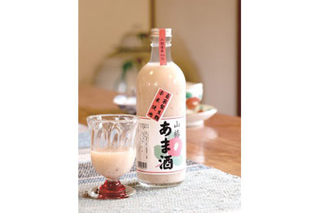 山国産 山椿のあま酒（紅）6本入り（500ml×6本） | 甘酒 あま酒 紅あま酒 無添加 無着色 ノンアルコール もち米 赤米 米麹 発酵飲料 発酵食品 自然食品 国産 九州産 大分県 中津市