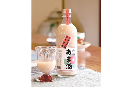 甘酒紅白セット 山椿のあま酒 紅・もち 500ml×各3本 | 甘酒 あま酒 紅あま酒 もちあま酒 紅白 無添加 無着色 ノンアルコール もち米 赤米 米麹 発酵飲料 発酵食品 自然食品 国産 九州産 大分県 中津市
