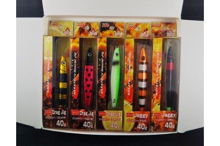 【Dragonシリーズ】中津市限定スペシャルジグセット 40g×5個 限定カラー 数量限定 | Dragon 中津市限定 限定 ジグ ジグセット スペシャルジグセット ルアー 大分県 中津市
