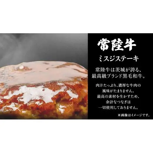 【 常陸牛100% 】 ハンバーグ 10個 ( ソース付 )( 茨城県共通返礼品 )