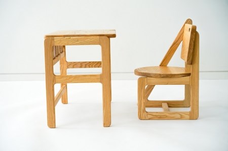 アール工房「〇▽□デスクセット」