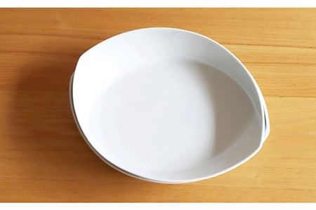 【白山陶器】【グッドデザイン賞受賞】リーヴズ パスタ プレート 食器 カレー皿 白磁 2枚セット【波佐見焼】[TA122] 波佐見焼