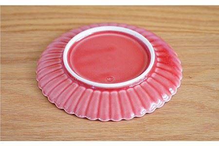 【波佐見焼】花しのぎ 新トリオ 和皿 プレート (白・薄赤・薄黄) 食器 皿 【団陶器】 [PB58] 波佐見焼