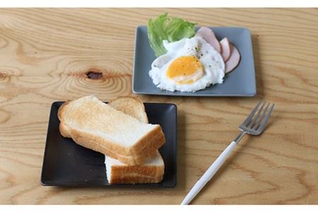 【波佐見焼】 おむぱん皿 平皿 ブラック 5枚セット  食器 皿 【Cheer house】 [AC104] 波佐見焼