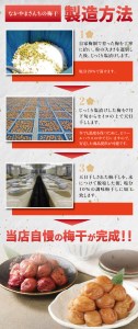 紀州南高梅　うす塩味とかつお風味セット　塩分5％（1kg×2） なかやまさんちの梅干　うめ　ウメ【nky001】