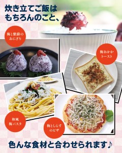 紀州南高梅　かつお【ハチミツ入】 塩分5%（1kg）なかやまさんちの梅干　うめ　ウメ【nky005-210k】