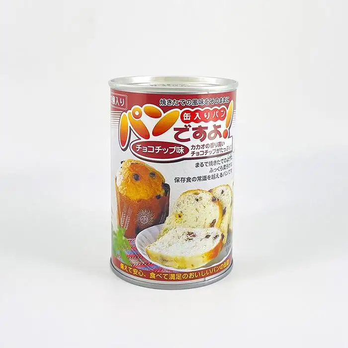 【長期保存】パンですよ　24缶セット（チョコチップ×5/レーズン×5/コーヒーナッツ×5/あずきミルク味×5/プレーン味×4）