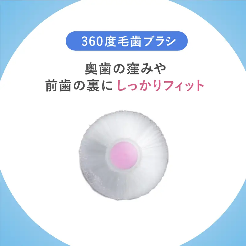 360度毛歯ブラシ「POPOTAN　スリム」15本セット