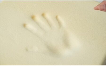 低反発モールドまくら　6cm（ベージュ）[5839-9424]