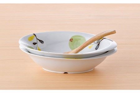【波佐見焼】モコア カレー・パスタ皿 ボウル 2枚セット 食器 皿 【陶豊】 [OE19] 波佐見焼