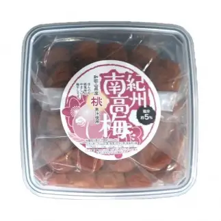 紀州南高梅 桃風味梅干 500g ご家庭用【US28】