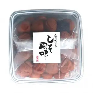 紀州南高梅 しそ風味梅干 500g ご家庭用 【US30】