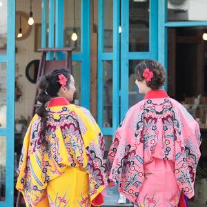 【Oguri Kimono Salon】琉装プチ体験プラン１名様（店内撮影可）