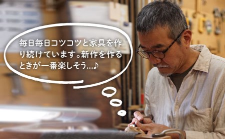 小鳥 の コーヒー テーブル 《糸島》 【工房はーべすと】 [AYA011]