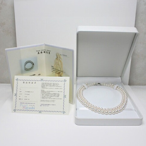 8-8.5ミリ アコヤ真珠 ロングネックレス 「オペラ」 パールハヤシ 【 ネックレス 】