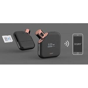 学習型IoTアルコールチェッカーTISPY2 (シルバー)【アルコール呼気濃度 4ヶ国語対応 アルコールセンサー メモリーカード セルフケア アプリと連動可能 お中元 お歳暮 父の日 母の日 ギフト用 大阪府 門真市 】
