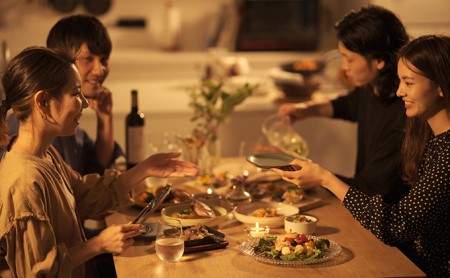 フレンチレストランのシェフ監修 牛100％粗挽きハンバーグセット【配送不可：離島】 お肉 惣菜 野菜加工品 