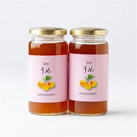 爽やかな朝のスタートに梅のピュアな香りと酸味の効いた【梅ジャム】　180g 2本セット_惣菜・加工品 ジャム 缶詰・瓶詰 _【1274510】