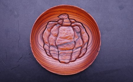 逗子茜工房　鎌倉彫　銘々皿（5枚セット）