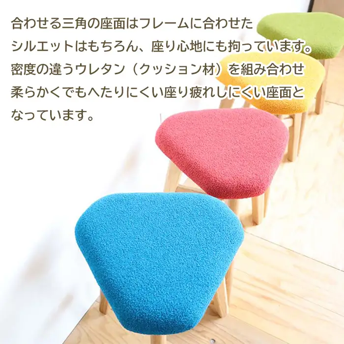 DELTA STOOL デルタスツール　からし色 椅子