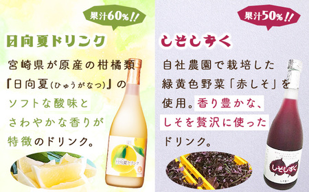 驚きの果実感！ 宮崎果汁オススメセット(720ml×6本)_K021-009