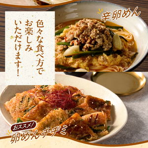 お中元・贈答用 卵めん、卵うどんの詰め合わせ 各200g×4袋 ＜めんつゆ付き＞ 食楽佳味 無添加 岩手名産[K0030]