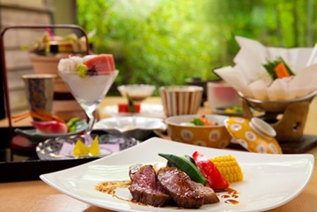 お食事処 箭山 香露庵お食事券5,000円分 ( 1,000円×5枚セット ) | チケット イベントチケット お食事券 食事券 香露庵 食事処 レストラン 座敷 大分県 中津市