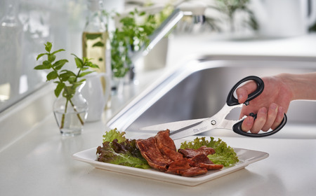 プログレード野菜調理器セット＆焼肉ハサミ 調理の下ごしらえに 調理器具 キッチン用品 キッチングッズ 万能バサミ 野菜ハサミ ステンレスキッチンハサミ 新生活 一人暮らし [下村工業]【010P126】