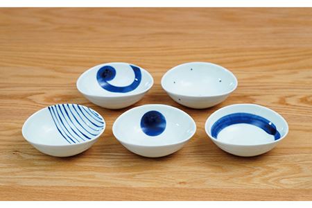 【波佐見焼】絵変り 小皿 小鉢 10点セット 食器 皿 【団陶器】 [PB86] 波佐見焼