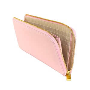 LUEGO Grace グレース L字ファスナー長財布／ピンク F2Y-2586