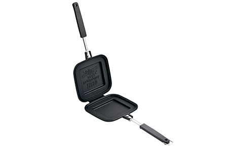 IH対応ホットサンドメーカー オール熱源対応 ハンドル着脱可 燕三条製 キャンプ  アウトドア [TSBBQ]