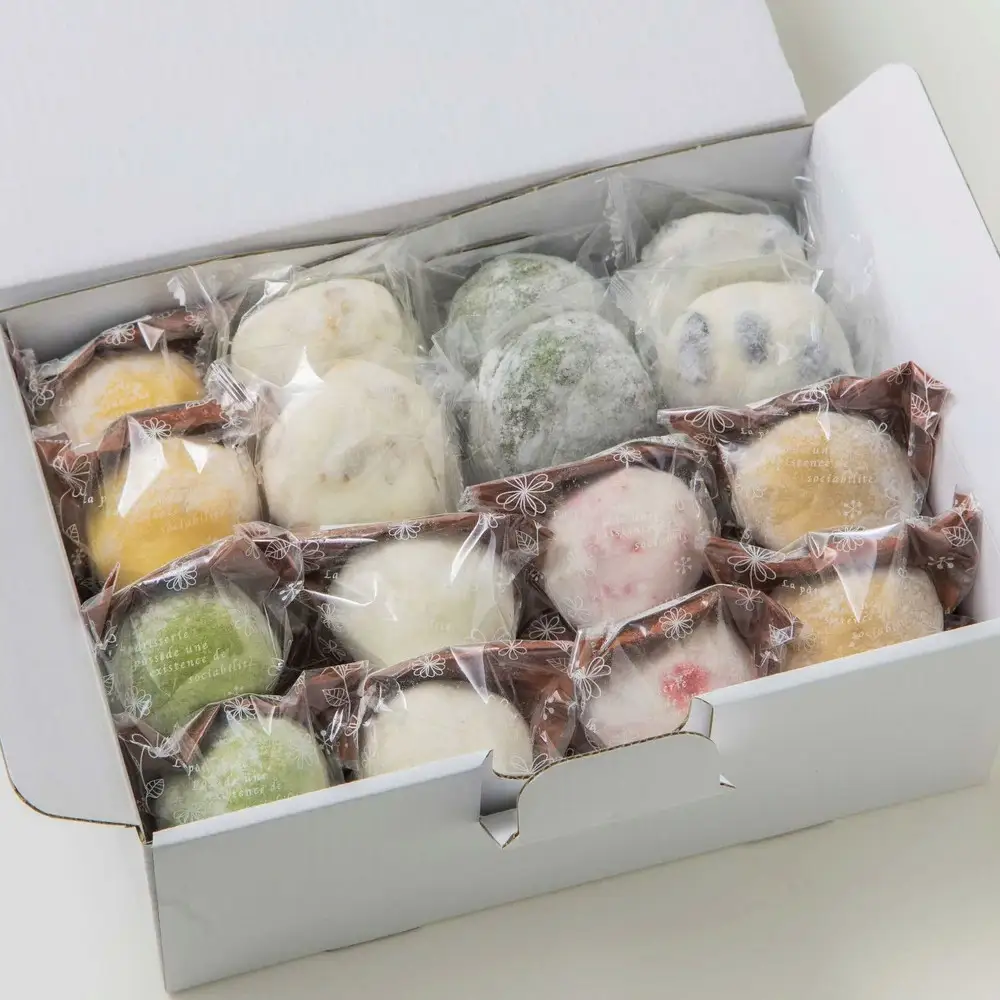 【定期便】一久大福堂 食べ比べ 大福セット 計32個 8種×各2個×2回配送 スイーツ 和菓子 北海道 別海町